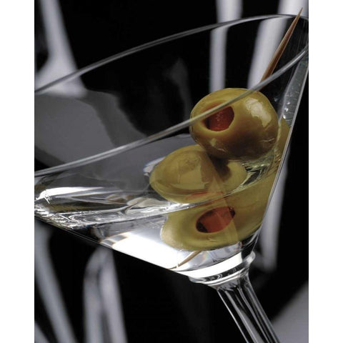 Gently Stirred II Black Modern Wood Framed Art Print with Double Matting by Britt, Charles