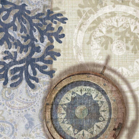 Sailing Adventure II White Modern Wood Framed Art Print by Venter, Tandi