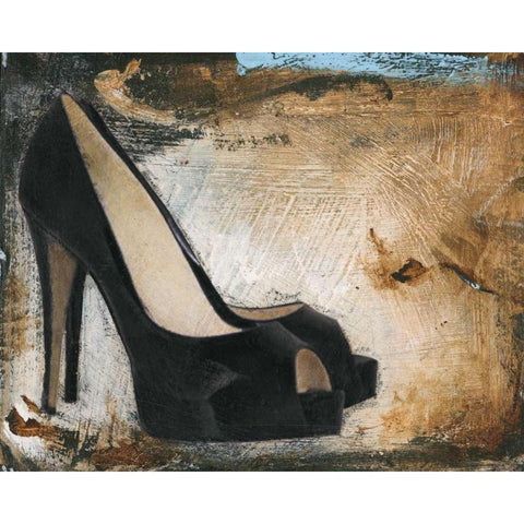 Shoe Box I Black Modern Wood Framed Art Print with Double Matting by Stajan-Ferkul, Andrea