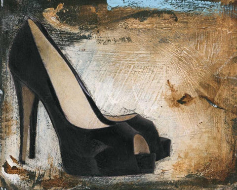 Shoe Box I White Modern Wood Framed Art Print with Double Matting by Stajan-Ferkul, Andrea