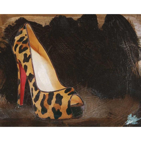 Shoe Box III Black Modern Wood Framed Art Print by Stajan-Ferkul, Andrea