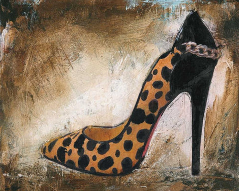 Shoe Box IV White Modern Wood Framed Art Print with Double Matting by Stajan-Ferkul, Andrea