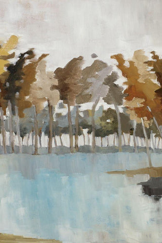 Wetlands II Black Ornate Wood Framed Art Print with Double Matting by Ellens, Jacqueline