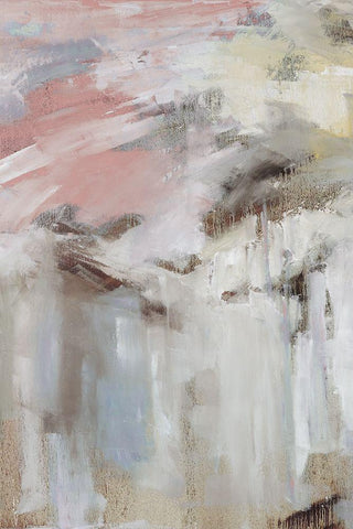 Spring Splash II Black Ornate Wood Framed Art Print with Double Matting by Ellens, Jacqueline