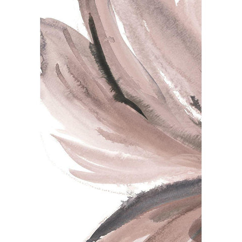 Pretty in Pink I White Modern Wood Framed Art Print by Meyers, Rebecca