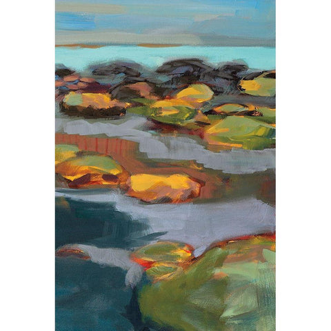 Navigating Obstacles III Black Modern Wood Framed Art Print by Harwood, Jennifer