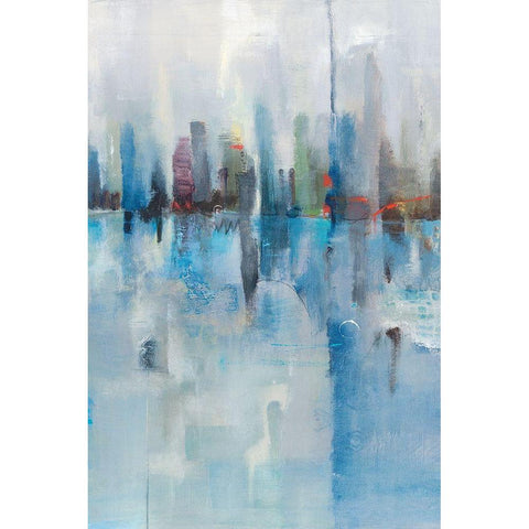 Panoramic Vision III Black Modern Wood Framed Art Print by Jackson, Victoria
