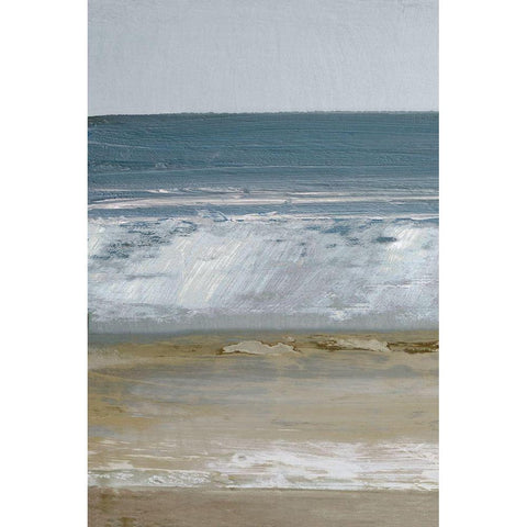 Spindrift 2 A Gold Ornate Wood Framed Art Print with Double Matting by Gold, Caroline