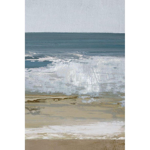 Spindrift 2 C Black Modern Wood Framed Art Print by Gold, Caroline