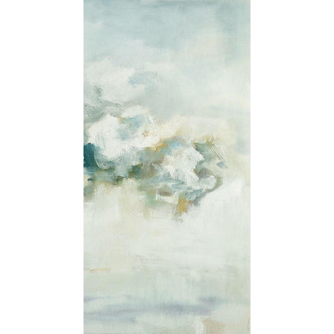 Whisper III Black Modern Wood Framed Art Print by Ellens, Jacqueline