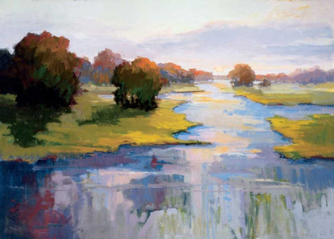 Unexpected Treasure White Modern Wood Framed Art Print with Double Matting by McMurry, Vicki