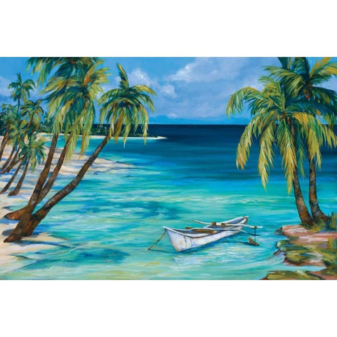 All For You White Modern Wood Framed Art Print by Ridenour, Dana