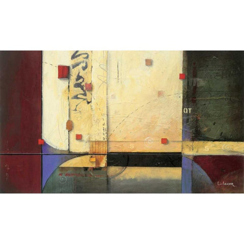 Ocean Voyage White Modern Wood Framed Art Print by Li-Leger, Don