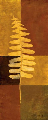 Woodland Impressions I White Modern Wood Framed Art Print with Double Matting by Venter, Tandi