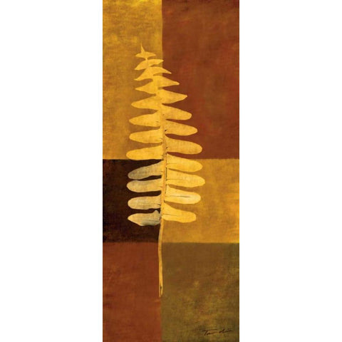 Woodland Impressions I Black Modern Wood Framed Art Print by Venter, Tandi