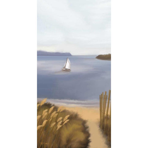 Indian Summer Black Modern Wood Framed Art Print with Double Matting by Venter, Tandi