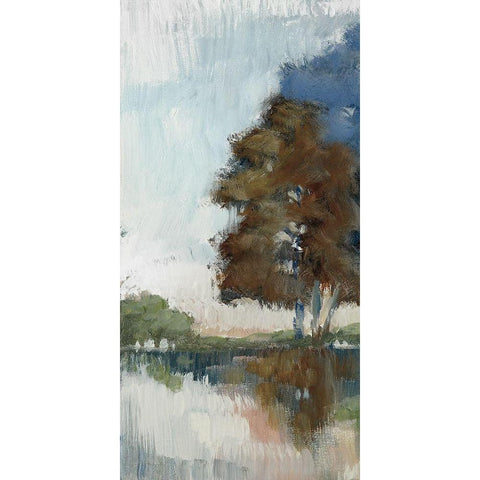 Highland View I Black Modern Wood Framed Art Print by Buckley, Mary Parker