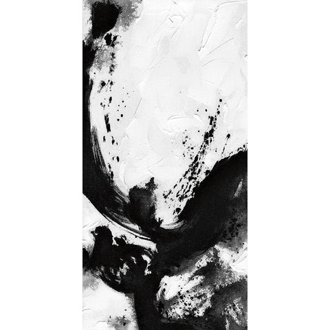 Soul Dance II Black Modern Wood Framed Art Print with Double Matting by Stanion, Kathy Morton