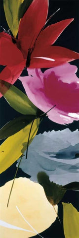 When the Wind Blows I Black Ornate Wood Framed Art Print with Double Matting by Abellan, Lola