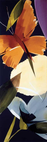 When the Wind Blows II White Modern Wood Framed Art Print with Double Matting by Abellan, Lola