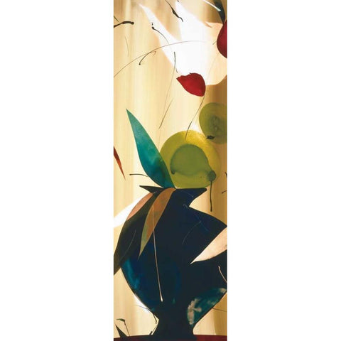 Exotico Oooh II White Modern Wood Framed Art Print by Abellan, Lola