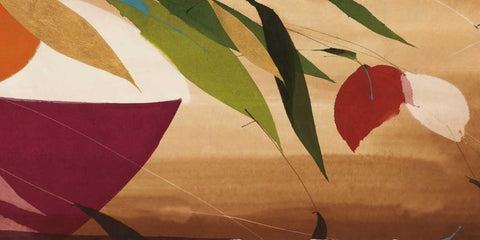 Flores Frescas I  Black Ornate Wood Framed Art Print with Double Matting by Abellan, Lola