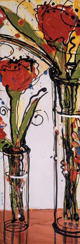 Unstill Life #36 White Modern Wood Framed Art Print with Double Matting by Averell, Sue