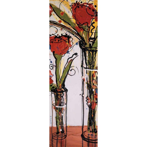 Unstill Life #36 White Modern Wood Framed Art Print by Averell, Sue