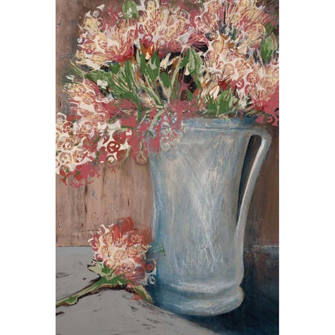 Simple Elegance Black Modern Wood Framed Art Print by Bernsen, Leslie