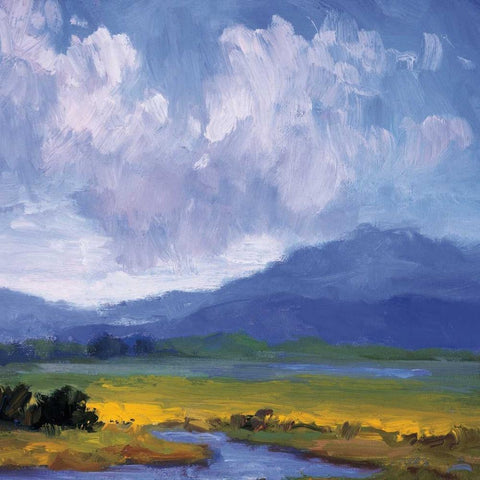 Golden Age White Modern Wood Framed Art Print with Double Matting by Curt, Brigitte