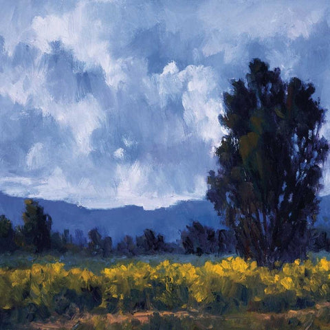 Golden Age White Modern Wood Framed Art Print by Curt, Brigitte