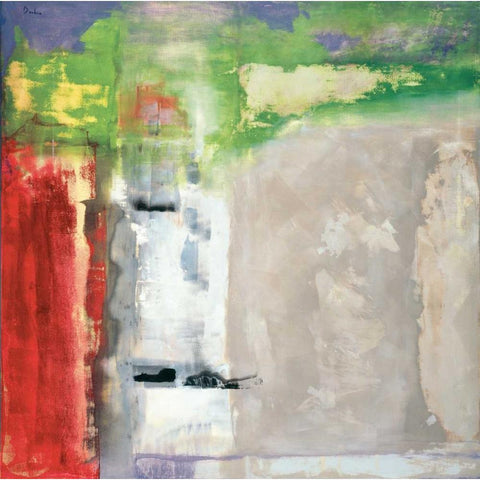 Suspense White Modern Wood Framed Art Print by Darbra, Miquel