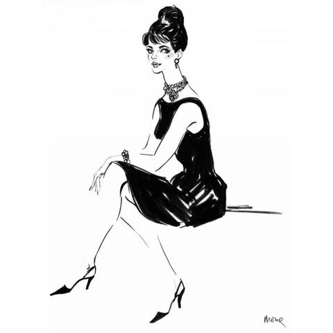 Ivy Gold Ornate Wood Framed Art Print with Double Matting by Shafer-Edwards, Mona