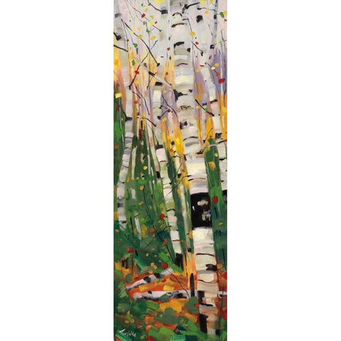 Tango Black Modern Wood Framed Art Print by Forsythe, Graham