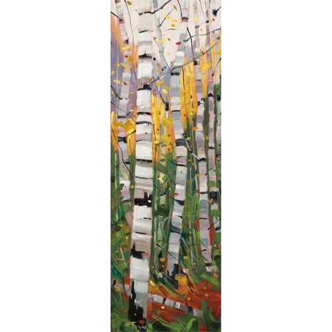 Swing Dance White Modern Wood Framed Art Print by Forsythe, Graham