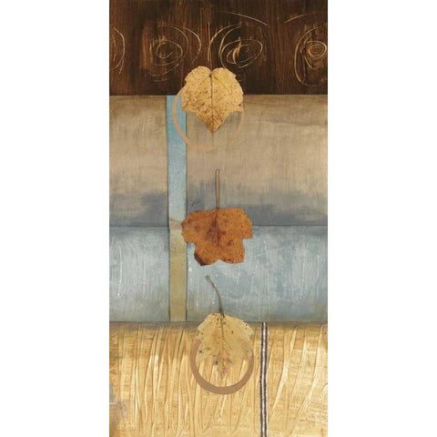 Free Fall I White Modern Wood Framed Art Print by Fields, Laurie