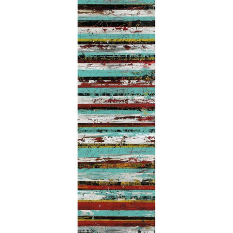 Summer Days II Black Modern Wood Framed Art Print by Gutierrez, Hilario