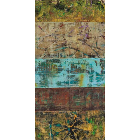Overgrown I Gold Ornate Wood Framed Art Print with Double Matting by Gutierrez, Hilario