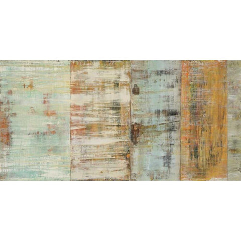 Escape To Serenity Black Modern Wood Framed Art Print by Gutierrez, Hilario