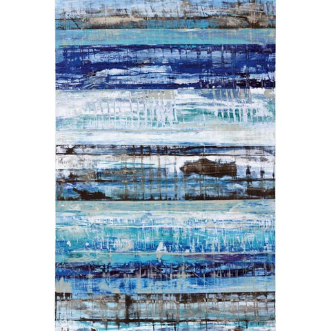 Cloud Rush Black Modern Wood Framed Art Print by Gutierrez, Hilario
