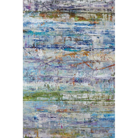 Windsound Gold Ornate Wood Framed Art Print with Double Matting by Gutierrez, Hilario