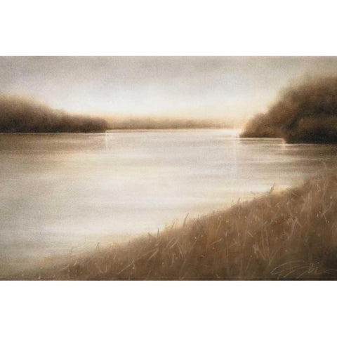 Lost Lagoon White Modern Wood Framed Art Print by Hess, Gretchen