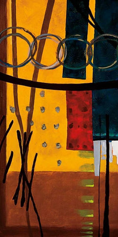 Dogmatism White Modern Wood Framed Art Print with Double Matting by Hager, Geoff