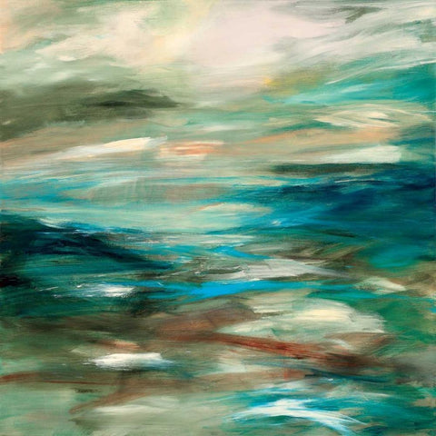 Begin Black Ornate Wood Framed Art Print with Double Matting by Hickman, G.A.