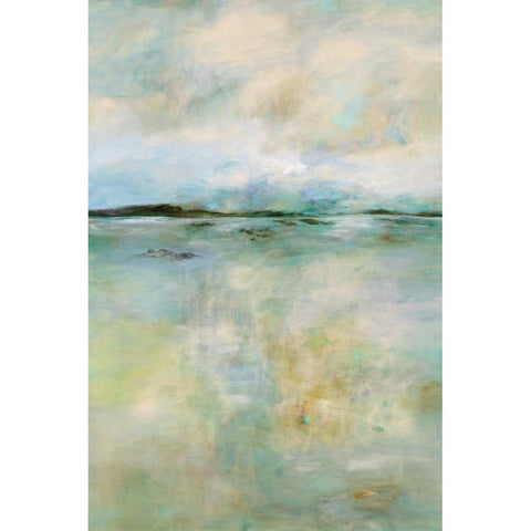 Thoughtful Black Modern Wood Framed Art Print with Double Matting by Hickman, G.A.