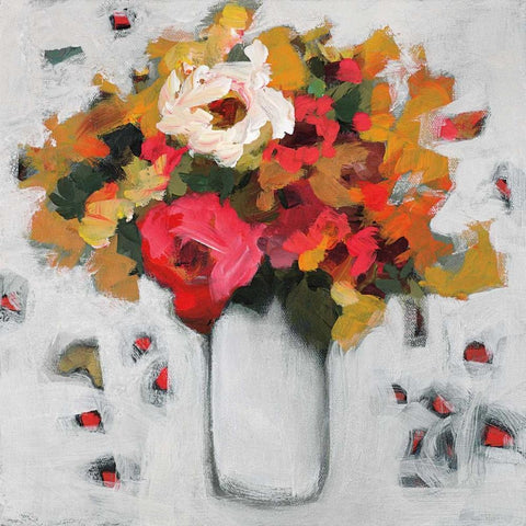 Early Spring I Black Ornate Wood Framed Art Print with Double Matting by Harwood, Jennifer