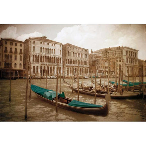 Venezia II White Modern Wood Framed Art Print by Jacks, Heather