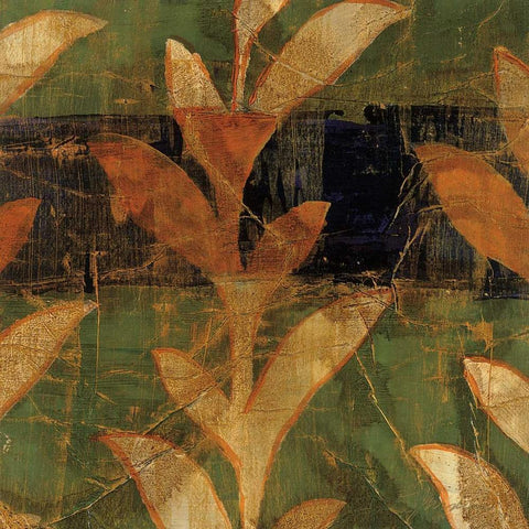 Undersea Violet I Black Ornate Wood Framed Art Print with Double Matting by Jardine, Liz