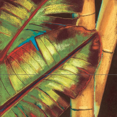 Tropical Pastel White Modern Wood Framed Art Print by Kelly, Clair