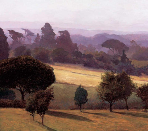 Greve Black Ornate Wood Framed Art Print with Double Matting by Lovelace, Kent